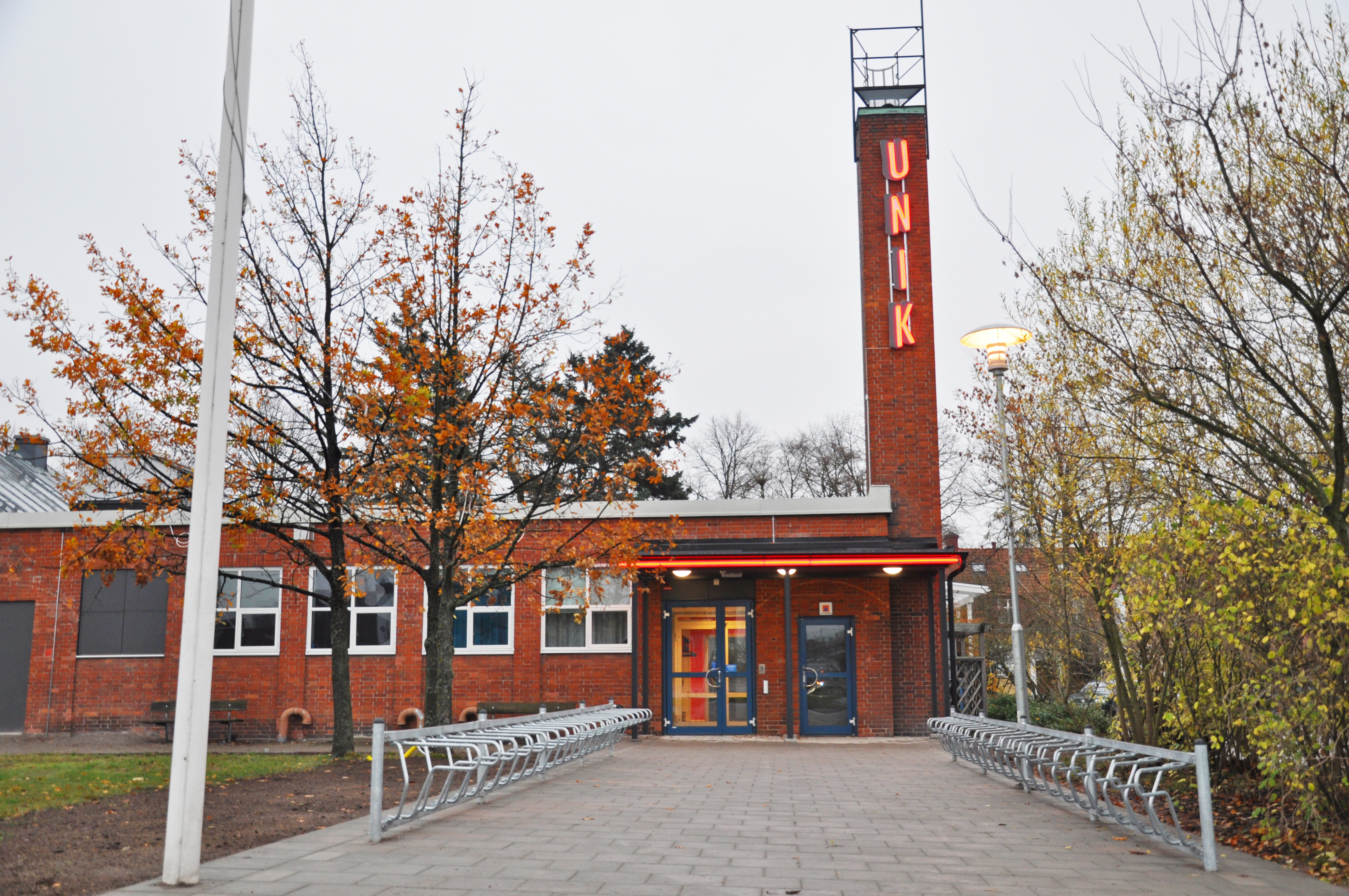 Ungdomshuset uniks lokaler i Kalmar.